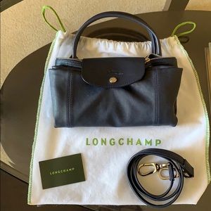 Authentic Longchamp Le Pliage Cuir Medium